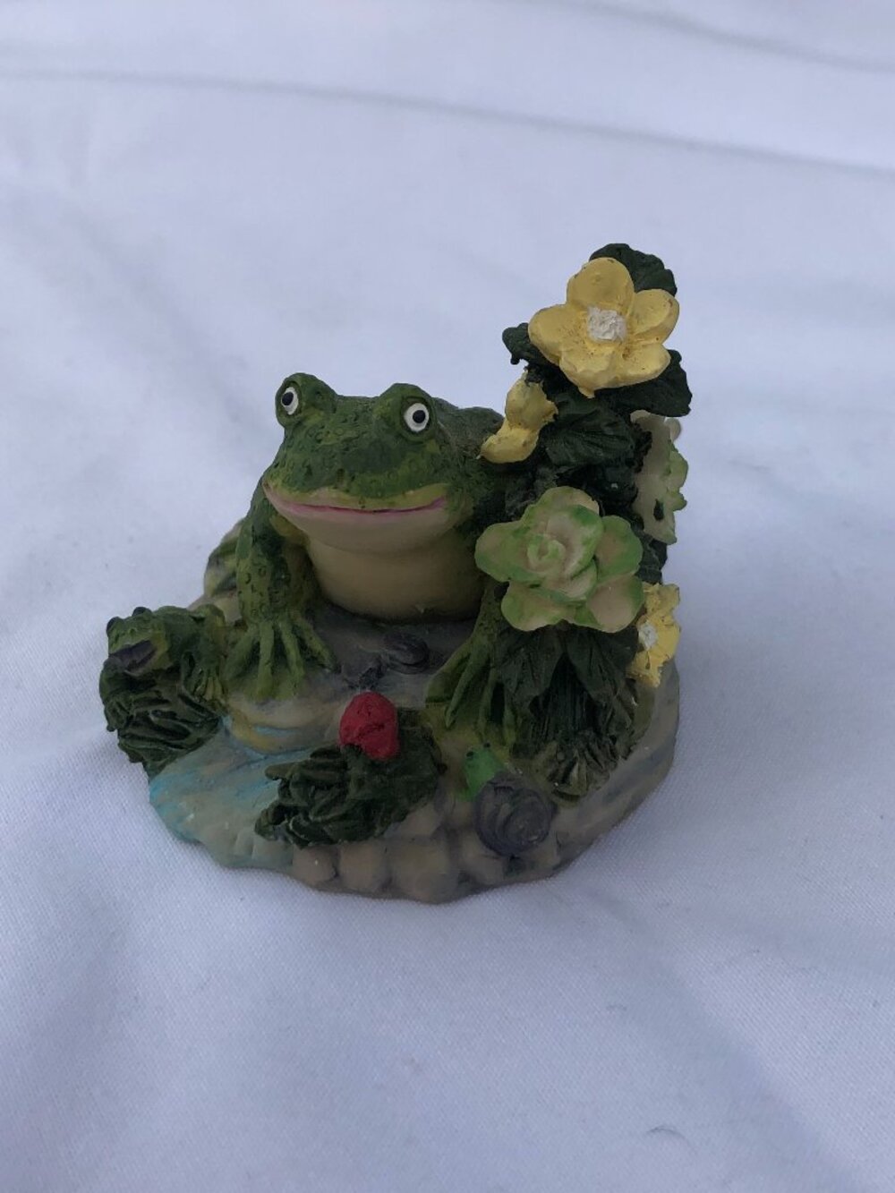 Miniature Frog Figurine